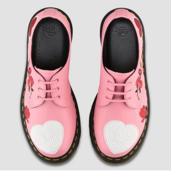 Dr. Martens Valentines Remix Leather Oxfords - Picture 7 of 8